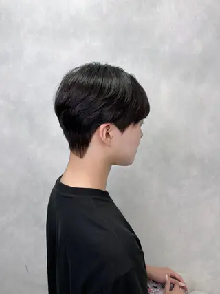 パーマ メンズ 大阪韓国メンズ特化 LUNAのヘアスタイル