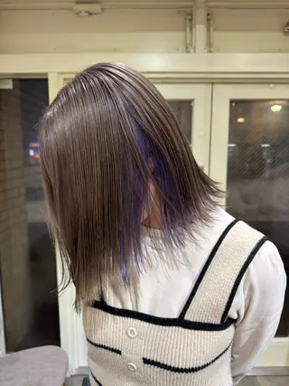 カラー 阿部  ことみ /パーマモデルのヘアスタイル