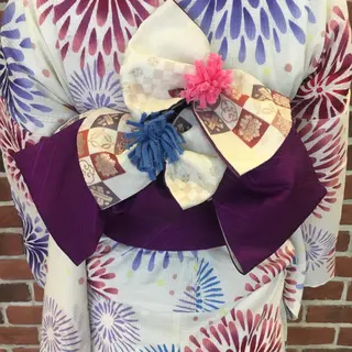 セミロング ヘアアレンジ 野崎 ひかりのヘアスタイル