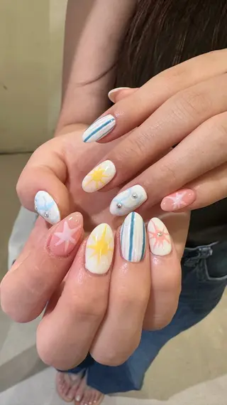 ネイル 🎶個性派ネイル💅 /Komachi❤️のネイルデザイン