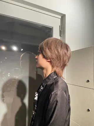 ショート メンズ 絶対綺麗な暖色カラー 🎯あります✨増渕✨のヘアスタイル