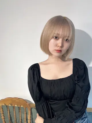 ミディアム カラー ヘアアレンジ 【代表】 たき〜のヘアスタイル