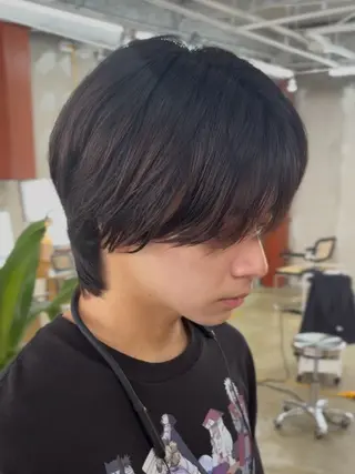 ショート パーマ メンズ isi／門真／古川橋 EITOのヘアスタイル