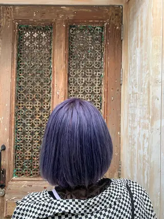 ミディアム カラー パーマ ヘアアレンジ メンズ ネイル マツエク・マツパ Sia中野新橋 『JUNYA』のヘアスタイル