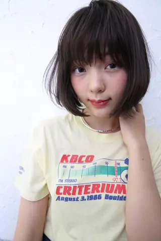 ショート パーマ 代表　土屋ヒロユキ ショートカットのヘアスタイル