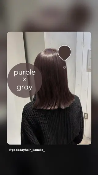 ミディアム 髙橋 かなこのヘアスタイル