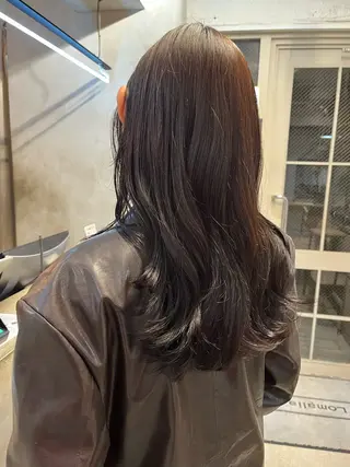 ミディアム カラー 赤み消しカラー/ ナチュラル/トモキのヘアスタイル
