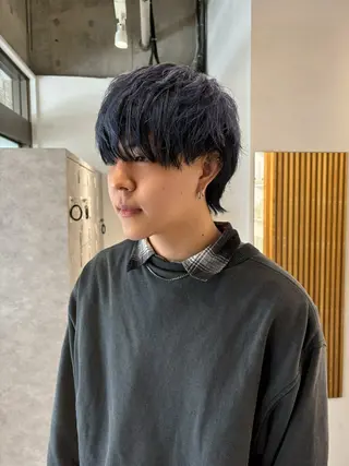 ミディアム メンズ メンズ＆パーマ特化 takumiのヘアスタイル