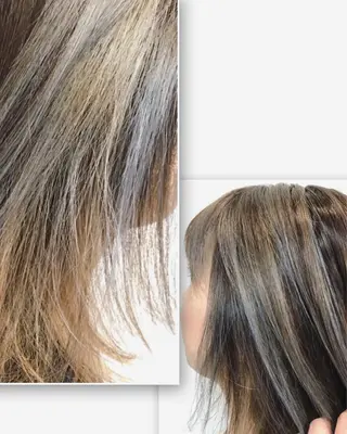 セミロング カラー 小林 由里香のヘアスタイル