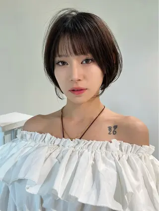ショート taiga レイヤー /髪質改善/矯正🌈のヘアスタイル