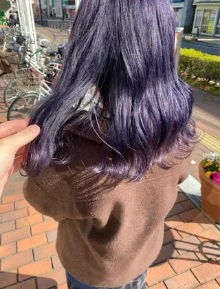 ミディアム カラー ✨髪質改善専門店✨ QOLU✨のヘアスタイル
