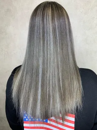 ロング 西村 雄二/エクステのヘアスタイル
