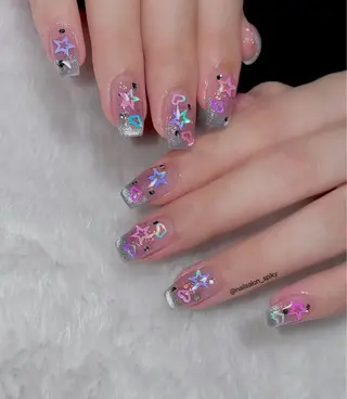 ネイル Spiky とうげ ふうかのネイルデザイン