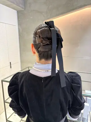 ヘアアレンジ 🎀ヘアセット透明感 /REINA🎀のヘアスタイル