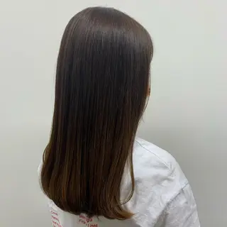 ロング Ririkoボブ 透明感カラー🤍のヘアスタイル