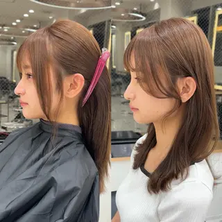 セミロング 柳堀 日菜のマツエク・マツパデザイン