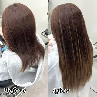 ヘアメ🎀推しカラー 🥣横浜/しほ🧸のヘアスタイル
