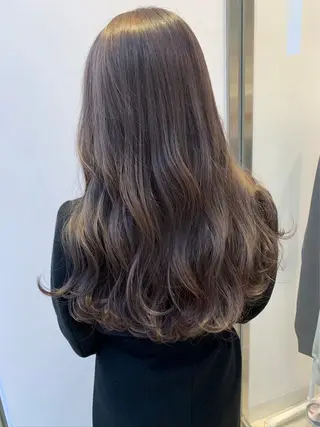 カラー 会社で浮かない ビジネスヘア/心斎橋のヘアスタイル