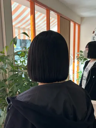 ショート パーマ 池田 咲希のヘアスタイル