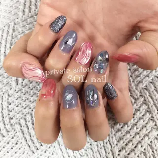 ネイル SOL NAILのネイルデザイン
