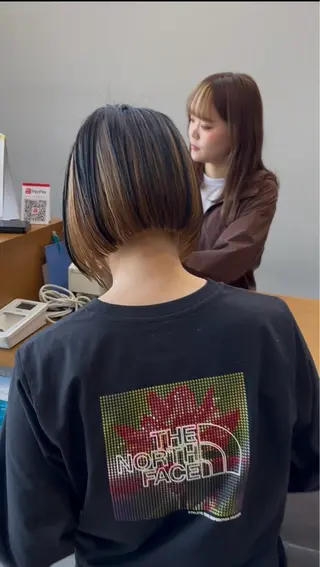 ショート カラー 石原圭悟 /ショート/艶カラーのヘアスタイル