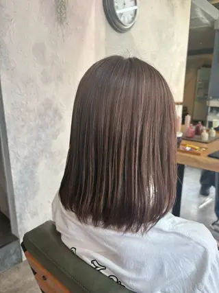 ミディアム シモイケ ルアのヘアスタイル