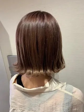 ショート カラー 蓮見  友里のヘアスタイル