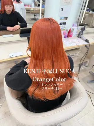 ロング カラー ヘアアレンジ 🍒KIKUCHI KANAE🍒のヘアスタイル