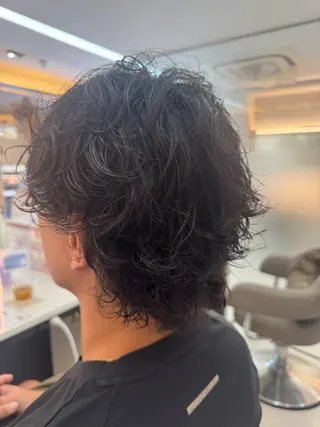 パーマ メンズ メンズカット∕パーマ ∕縮毛矯正∕廣井永輝のヘアスタイル