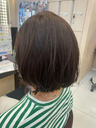 ミディアム カラー パーマ ヘアアレンジ リリー /Men's/パーマのヘアスタイル