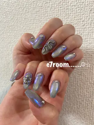 ロング 江口 佳奈のネイルデザイン