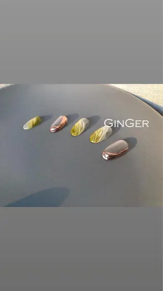 ネイル ginger nail&spaのネイルデザイン
