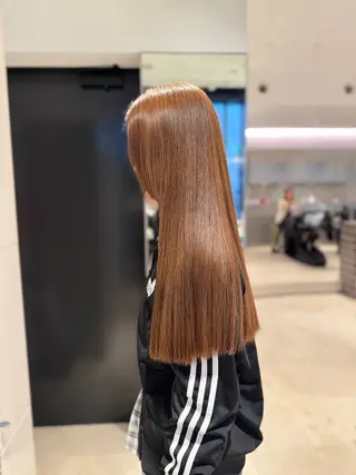 ロング カラー 髪質改善/レイヤー 暖色/shiinaのヘアスタイル