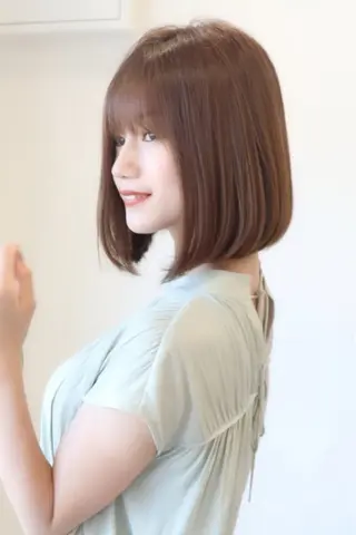 ミディアム ヘアサロンI.所属・I. sanaのヘアスタイル