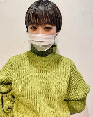 ショート 宮腰 瑠果のヘアスタイル