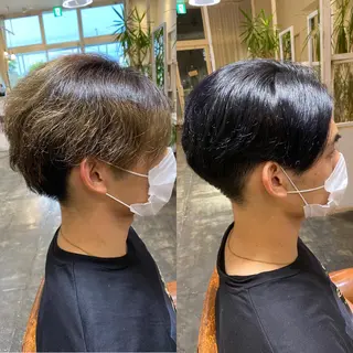 メンズ 北生駒☆カットが得意 鎌田フミヤのヘアスタイル