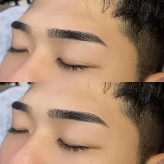 アイブロウ メンズ  ︎︎ 海苔みのマツエク・マツパデザイン