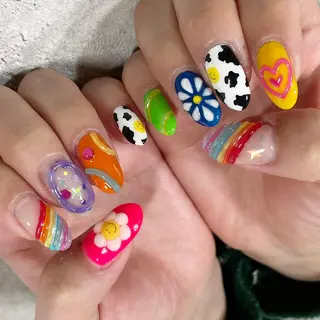 ネイル 東 千夏のネイルデザイン