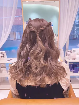 ロング ヘアアレンジ ComfortA🌱 はな💗のヘアスタイル