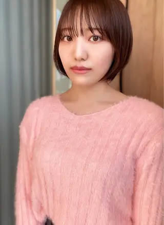 ショート カラー wakana / くびれカットのヘアスタイル