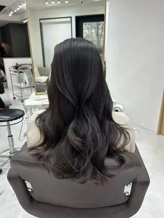 ロング カラー I'S.横浜所属・赤み消しカラー 🍀JUNKIのヘアスタイル
