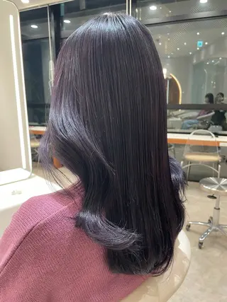 セミロング 💘MICOTO藤沢 髪質改善ブリーチ💘のヘアスタイル