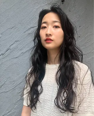 ロング パーマ マンツーマン施術✂︎ machikaのヘアスタイル