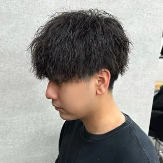 ショート パーマ メンズ 【メンズ特化】 笹目純のヘアスタイル