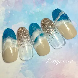 ミディアム ネイル nail salon Revymoreのネイルデザイン