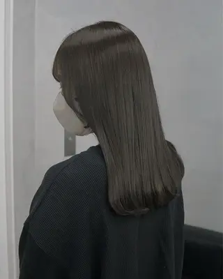 ロング カラー 無料カットモデル／ 髪質改善／角田 龍汰のヘアスタイル