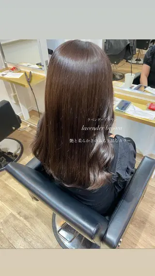 セミロング カラー mai 🎀 / ガーリーヘア ♡のヘアスタイル