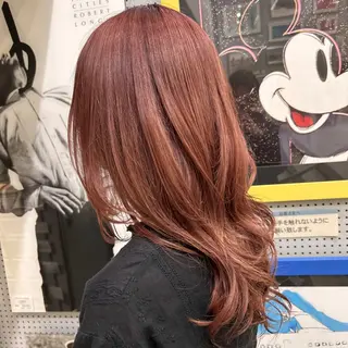ロング カラー シオザワ ヒロキのヘアスタイル