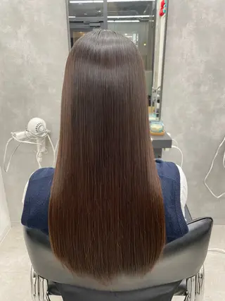 ロング すぐ巻ける縮毛矯正 🍀勝倉　麗のヘアスタイル