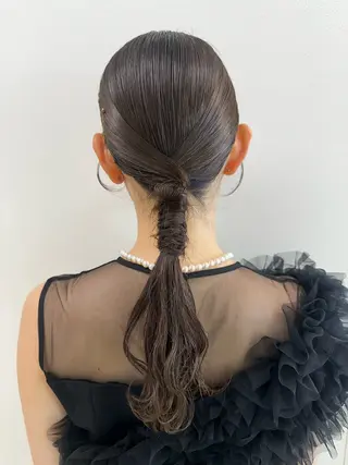 ヘアアレンジ 髪質改善/韓国/ ヘアセット/夏美のヘアスタイル
